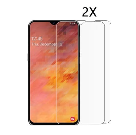 Ntech 2Pack Screenprotector Geschikt voor Samsung Galaxy M10 Screenprotector Tempered Glass