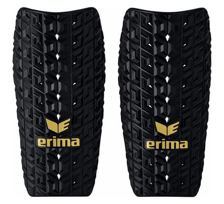 Erima Evo Flex Scheenbeschermer - Zwart | Maat: S