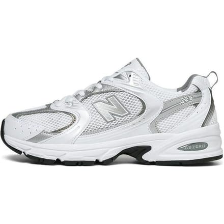 Baskets Unisexe New Balance 530 Blanc Argent Métallisé MR530AD 40.5 white