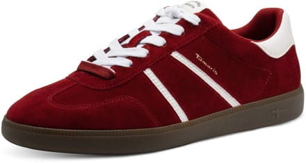Tamaris Sneaker 1-23624-43 537 dames lage damesschoenen leer M2362443 rood