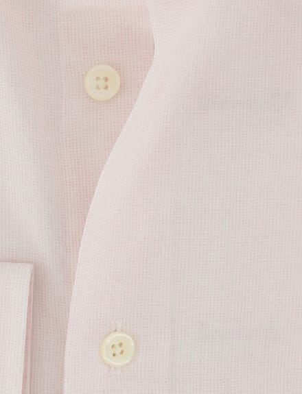 Overhemd Michealis slim fit strijkvrij roze