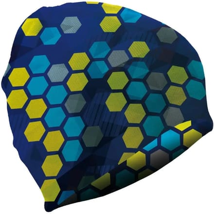 Verlichte muts MATT Neon Hexagon