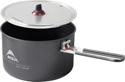 MSR Ceramic Pot 2,5L - Lichtgewicht kampeerpan met anti-aanbaklaag