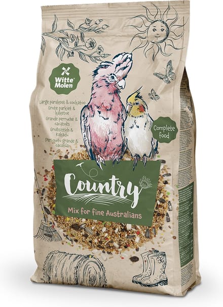 Witte molen country grote parkiet 2,5kg