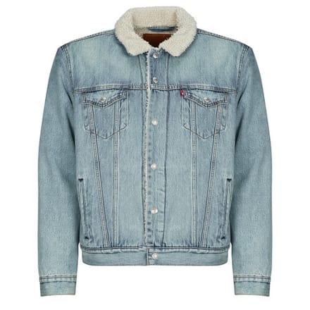 Levi's Type Iii Sherpa Trucker Jacket Taglia: S | Giacche di jeans Outlet | Uomo