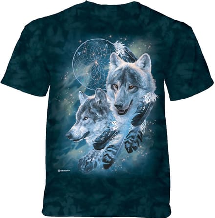 T-shirt Dreamcatcher Wolf Collage S