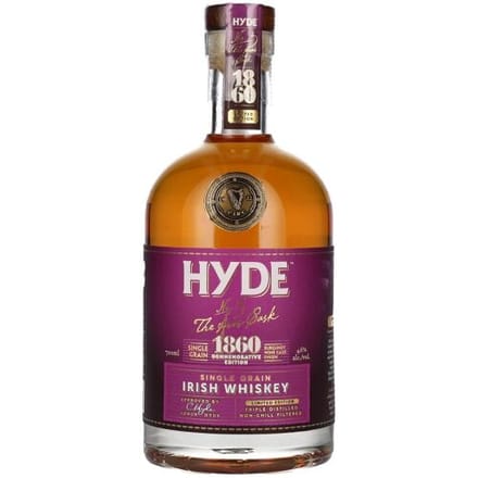 Hyde Whiskey Hyde No.5 THE ÁRAS CASK 1860 Single Grain Burgundy Cask Finish 46% Vol. 0,7l