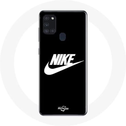 Coque - Maniacase - Galaxy A21S - Nike Logo - Souple - Noir et Blanc blanc