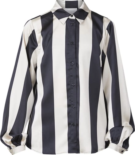 SISTERS POINT Gada-sh30 - Blouse - Zwart/Champagne - Maat S