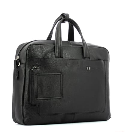 Dubbele handgreep laptoptas Vibe 15.6 Piquadro NERO