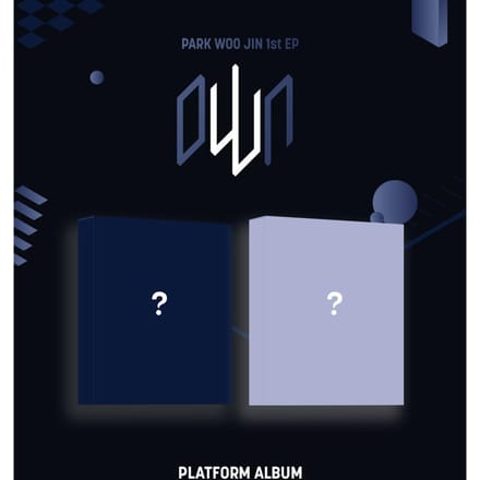 PARK WOO JIN(AB6IX) 1e EP oWn (PLATFORM ver.) Random ver blue