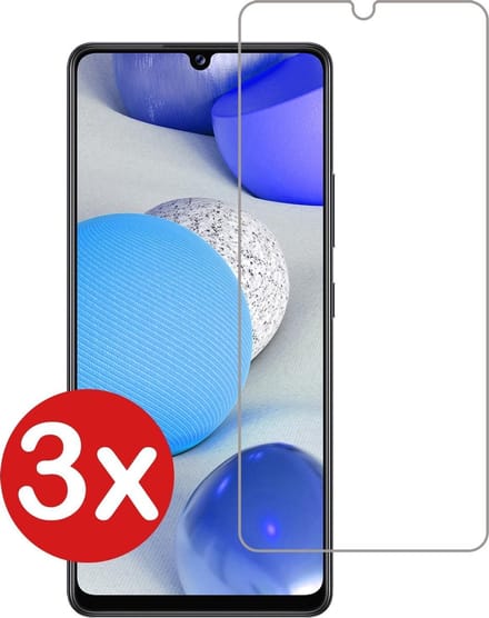 Screenprotector - 3 Stuks - Geschikt voor Samsung Galaxy A42 - Extra Sterk - Beschermglas - Gehard Glas - Tempered Glass - Screen Protector