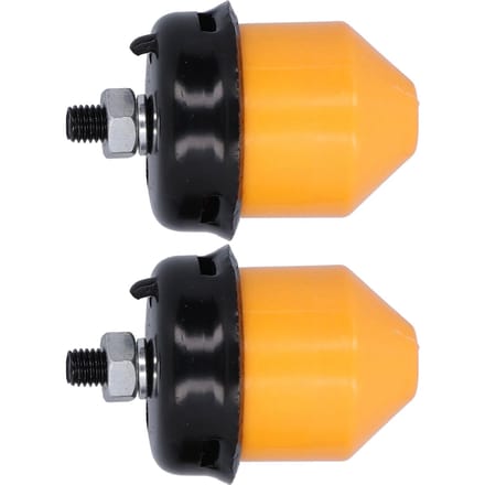 2 stuks Onderste Draagarm Buffer 15956547 Vervanging voor Chevrolet Blazer 4WD 1995‑2005 orange