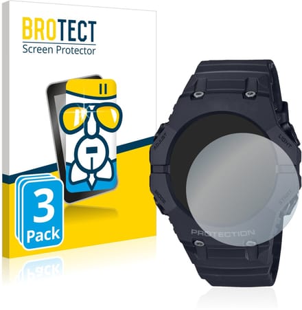 Screenprotector 3 Stuks voor Casio G-Shock GA-B001 Beschermglas transparant