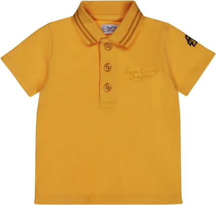 Dirkje - Polo - T-shirt - Geel - Maat 68