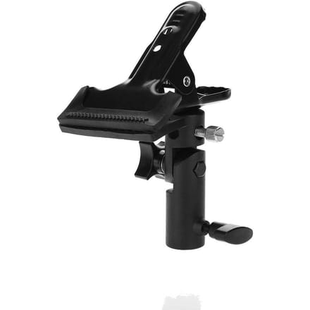 Metalen Klem 3/8   & 1/4   Draaibare Cliphouder Lichtstatief Studio Fotografie Accessoire black