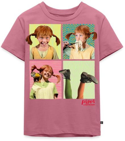 Pippi Langkous Portretten Van Pippi Premium T Shirt Kinderen