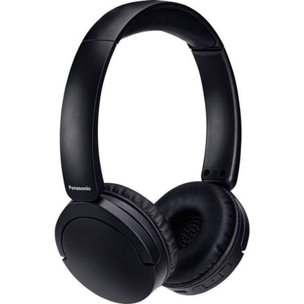 Panasonic RB-HF630BE-K On Ear koptelefoon Bluetooth Zwart Ruisonderdrukking (microfoon) Headset Telefoon