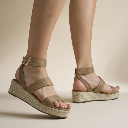 Cellini Espadrilles beige Synthetisch - Maat 41