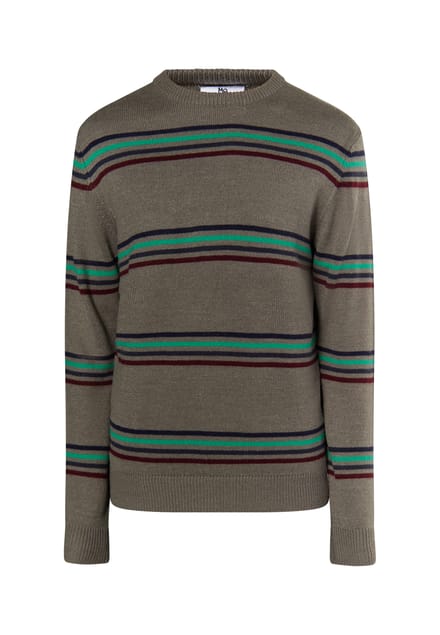 Mo Jumper Heren licht grijs melange