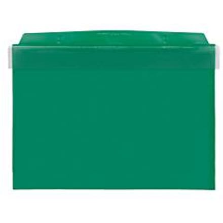 Orgatex magneethoezen, m. klep, A5 liggend, groen, 10 st.