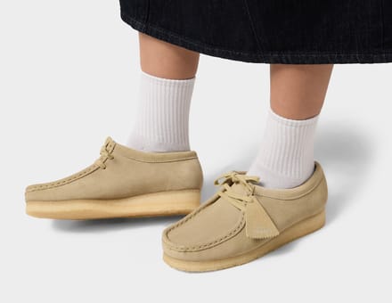Clarks Originals Wallabee Dames, beige