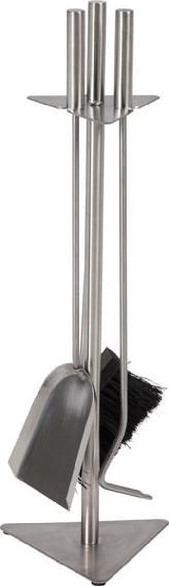 Haardset Katla Inox 3-delig