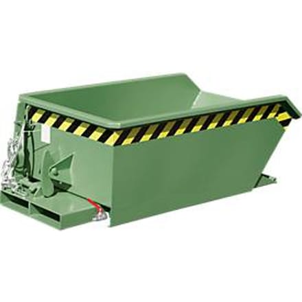 Spaanbak Bauer SMGU 230, olie- & waterdicht gelast, 230 l, groen