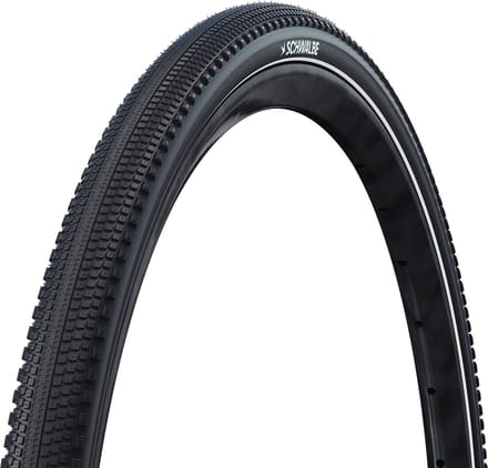 G-One Comp Plus - Wired - Green Compound - Puncture Guard - 700x35C - Black + Reflex