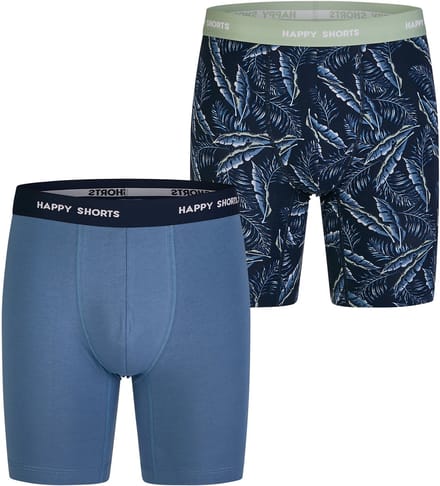 Happy Shorts Langer Boxer Jersey Boxer Briefs