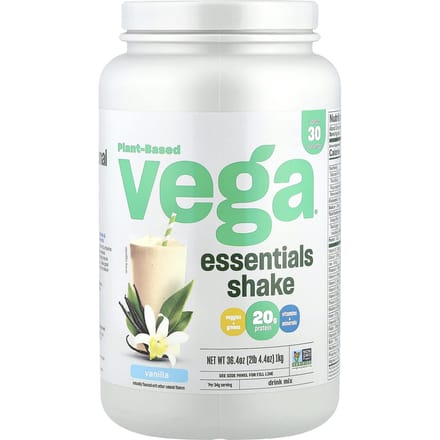 Plantaardige Essentiële Shake, Vanille, 1 kg (2lb 4.4oz)