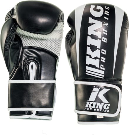 King Pro Boxing KPB/REVO 1 Bokshandschoenen Zwart Wit