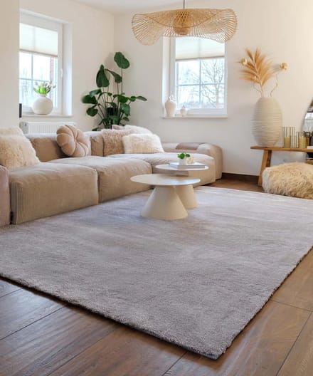 Wasbaar vloerkleed - Clean Prestige grijs 80x150