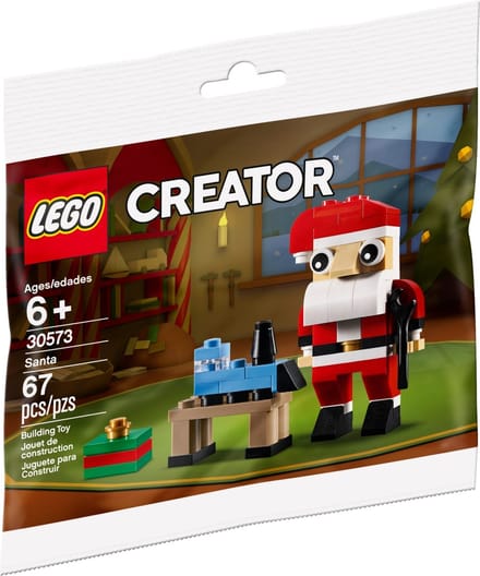 LEGO Creator 30573 - Kerstman in speelgoed werkplaats