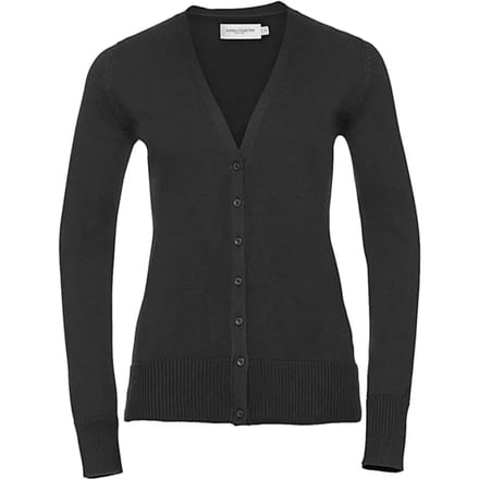 V-hals gebreide cardigan voor dames Russell Athletic