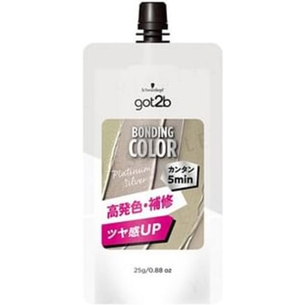 Schwarzkopf Japan - got2b Bonding Color Mini Silver 25g