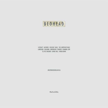 Bedhead - Whatfunlifewas (LP)