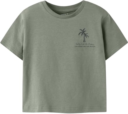 NAME IT MINI - NMMFLOM SS NREG TOP Jongens T-Shirt