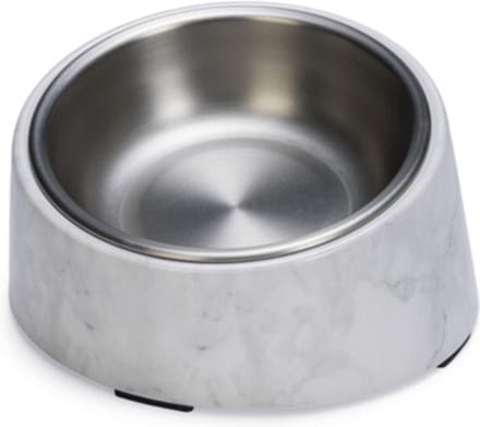 Designed by Lotte Melamine Eetbak Vita - Voerbak kat - Eetbak of Drinkbak - Wit 160 ml