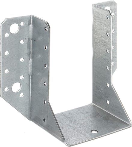 Balkschoen - Paalverbinder - Stevig Monteren - Type A - 150 mm breed - Zilver