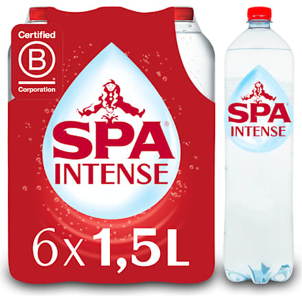 Spa Intense - Spa Intense water | fles van 1 | 5 l | pak van 6 stuks