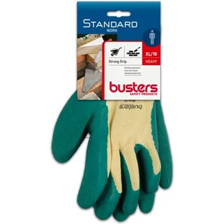 Busters Handschoenen Strong Grip Polyester Groen/beige M10