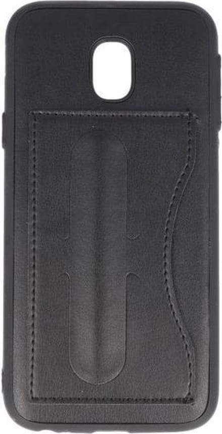 BestCases.nl Samsung Galaxy J3 2017 Stand TPU back case hoesje Zwart