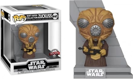 Funko Star Wars - Bounty Hunter POP! Deluxe Zuckuss (MT) 9 cm Verzamelfiguur - Multicolours