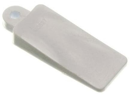 Raamstopper Wedge Rubber Wit - 12 Stuks