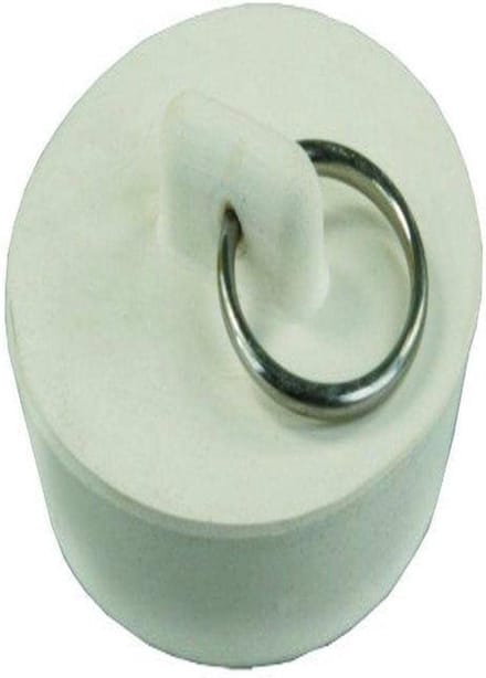 Afvoerstop - Universele Zeef - Afvoergat Afsluiten - Verwisselbare Rubberen Stop - 5 cm Gat - Zilver
