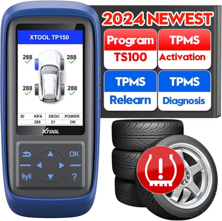 Bandenspanningsmeter Reset Tool - TPMS Tool - Auto Onderhoud - Universeel Sensoren Activeren - 29x20x10 cm