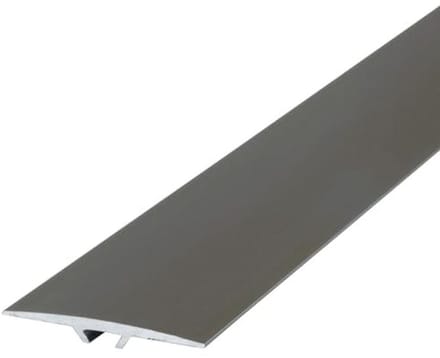 Overgangsprofiel vlak 90cm zelfklevend van geanodiseerd aluminium