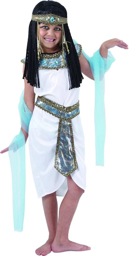 Vegaoo - Egyptische koninginnen outfit voor meisjes