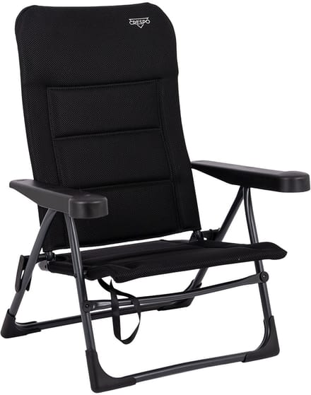 Crespo - Strandstoel - AP/205 - Air-Deluxe - Zwart